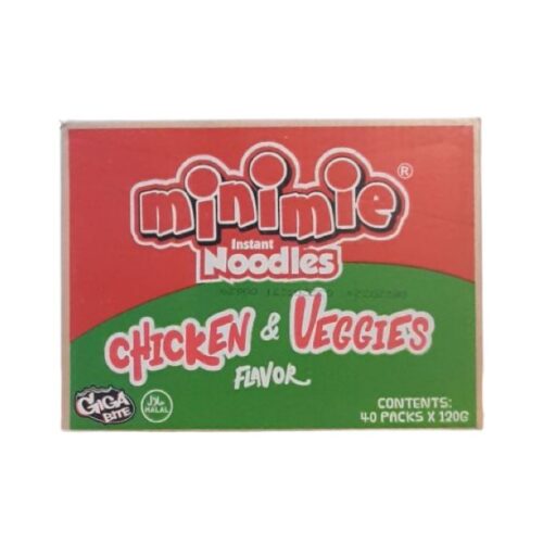Minimie Sizzling Veggies 120g x40
