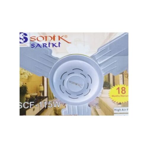 Sonik Airflow Ceiling Fan 56- Scf115white