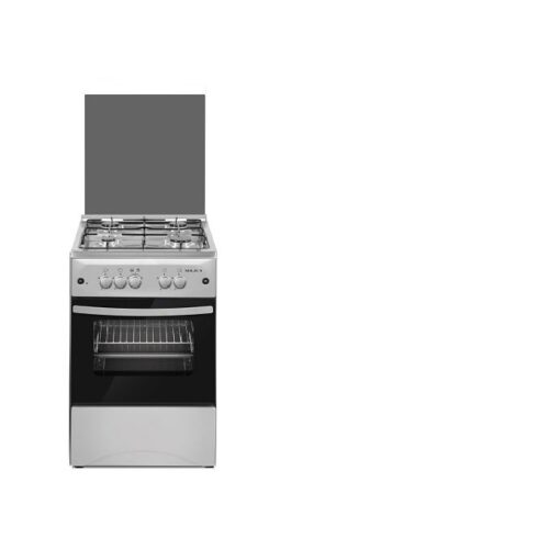 Maxi 50x50 3B+1 Standing Gas Cooker, IGL, Inox Oven & Lamp
