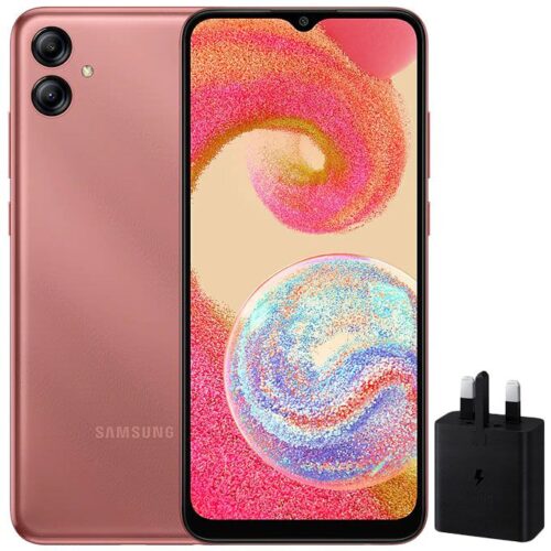 Samsung Galaxy A04e 6.5" 3GB RAM/64GB ROM Android 12 - Copper