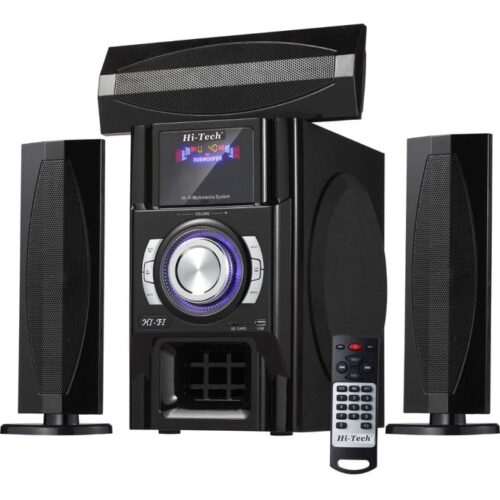 HI TECH Bluetooth Powerful Home Theater Black 2024 New