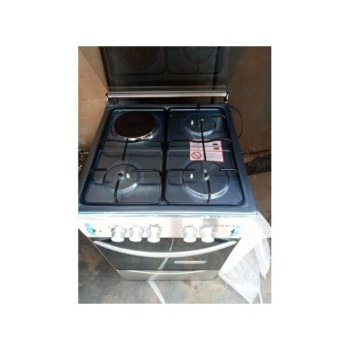 Maxi 50x50 3B+1 Standing Gas Cooker, IGL, Inox Oven & Lamp