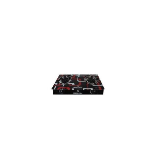 Glass Top Gas Cooker With Double Burner
