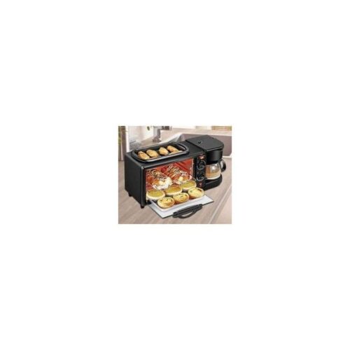 Silver Crest Microwave, Griller, Coffee Maker, 3 In 1 Breakfast Maker
