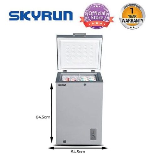 Skyrun 100 Litres Chest Freezer (BD-90A) - Grey