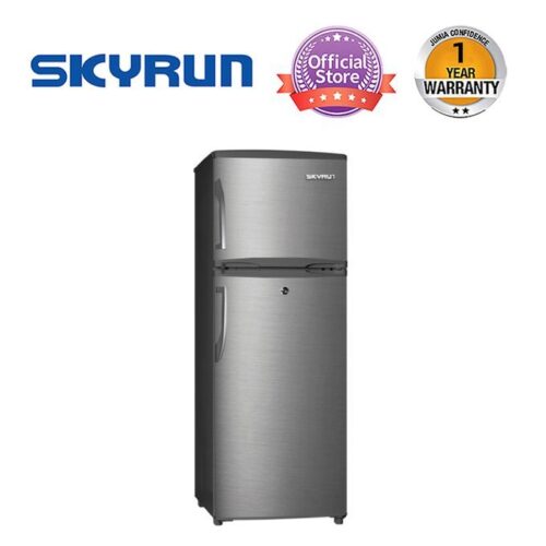 Skyrun 182L Double Door Top Mount Fridge (BCD-187A) - Inox.