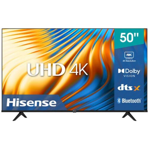 Hisense 50'' Inches Smart UHD 4K TV (A6N) - Black +1 Year Warranty